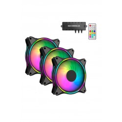 Gamepower Air Turbine 3In1 A Rgb Fan Set Kit 3X120Mm Kasa Fanı